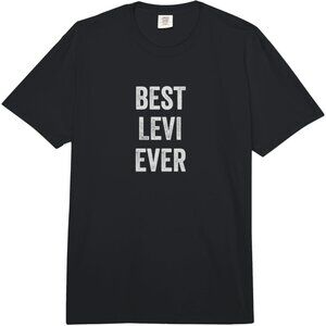 Best Levi Ever - Funny Name Comfort Colors Adult Heavyweight T-Shirt